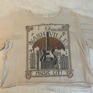 Altar'd State Tan Nashville Music City Tee